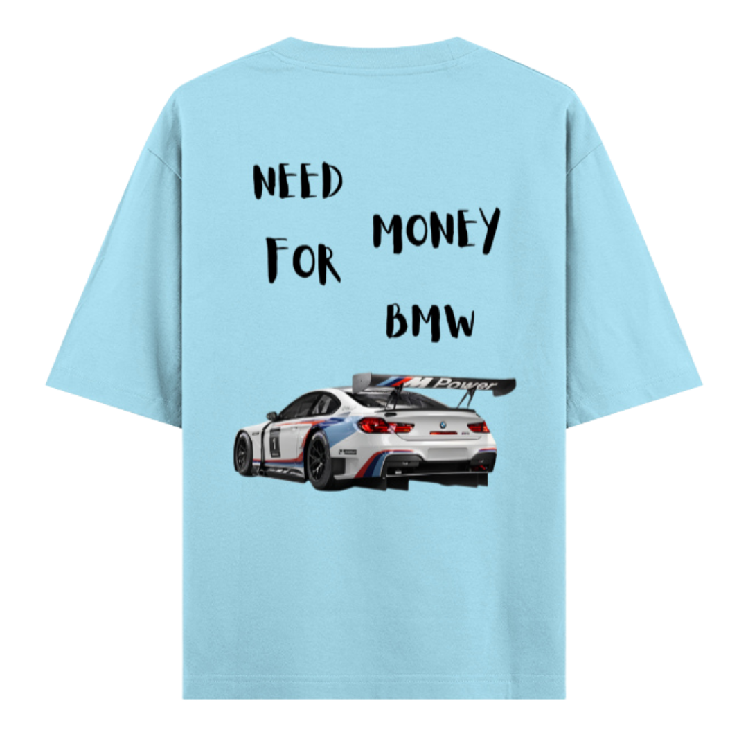Drag King | Sovereign Drop Oversized Unisex Tee— BMW M4 Heritage Edition