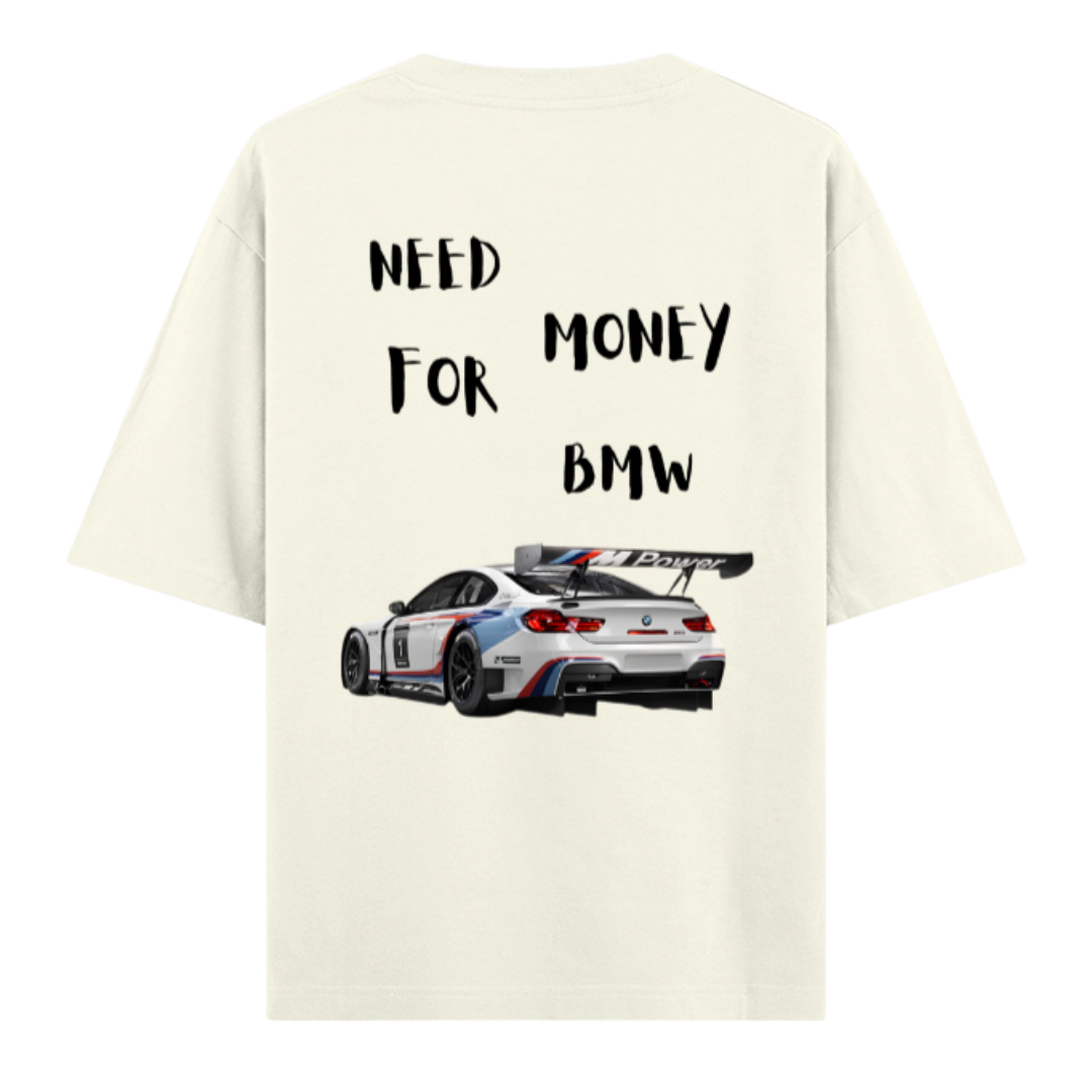 Drag King | Sovereign Drop Oversized Unisex Tee— BMW M4 Heritage Edition