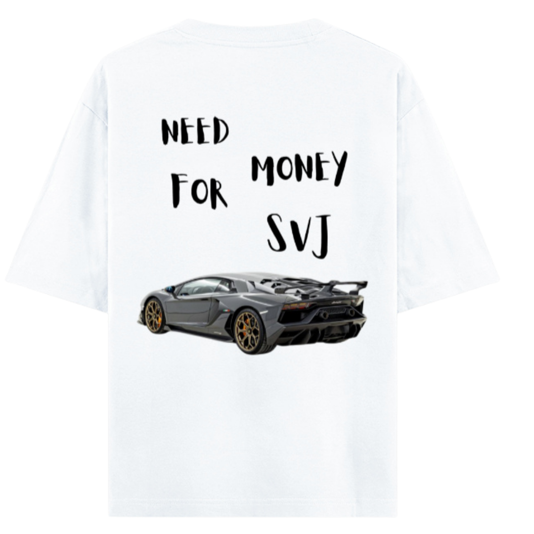 V12 Beast | Sovereign Drop Oversized Unisex Tee— Aventador SVJ Edition