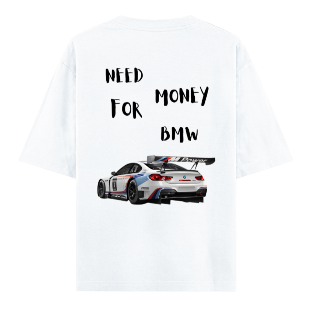 Drag King | Sovereign Drop Oversized Unisex Tee— BMW M4 Heritage Edition