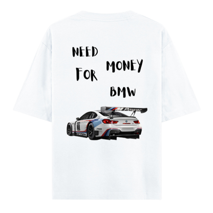 Drag King | Sovereign Drop Oversized Unisex Tee— BMW M4 Heritage Edition