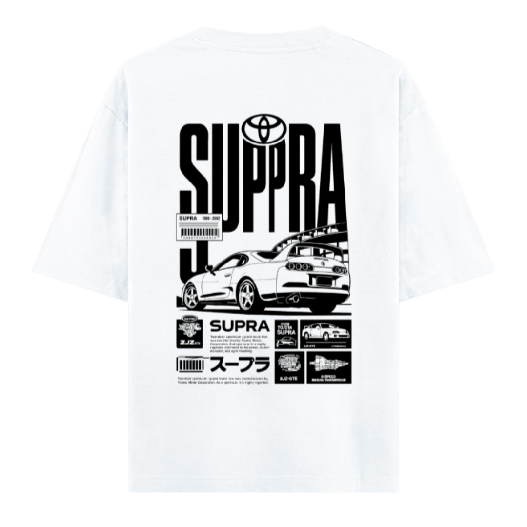 Supra Legacy: The 2JZ Icon Edition | Sovereign Oversized Unisex Tee Drop