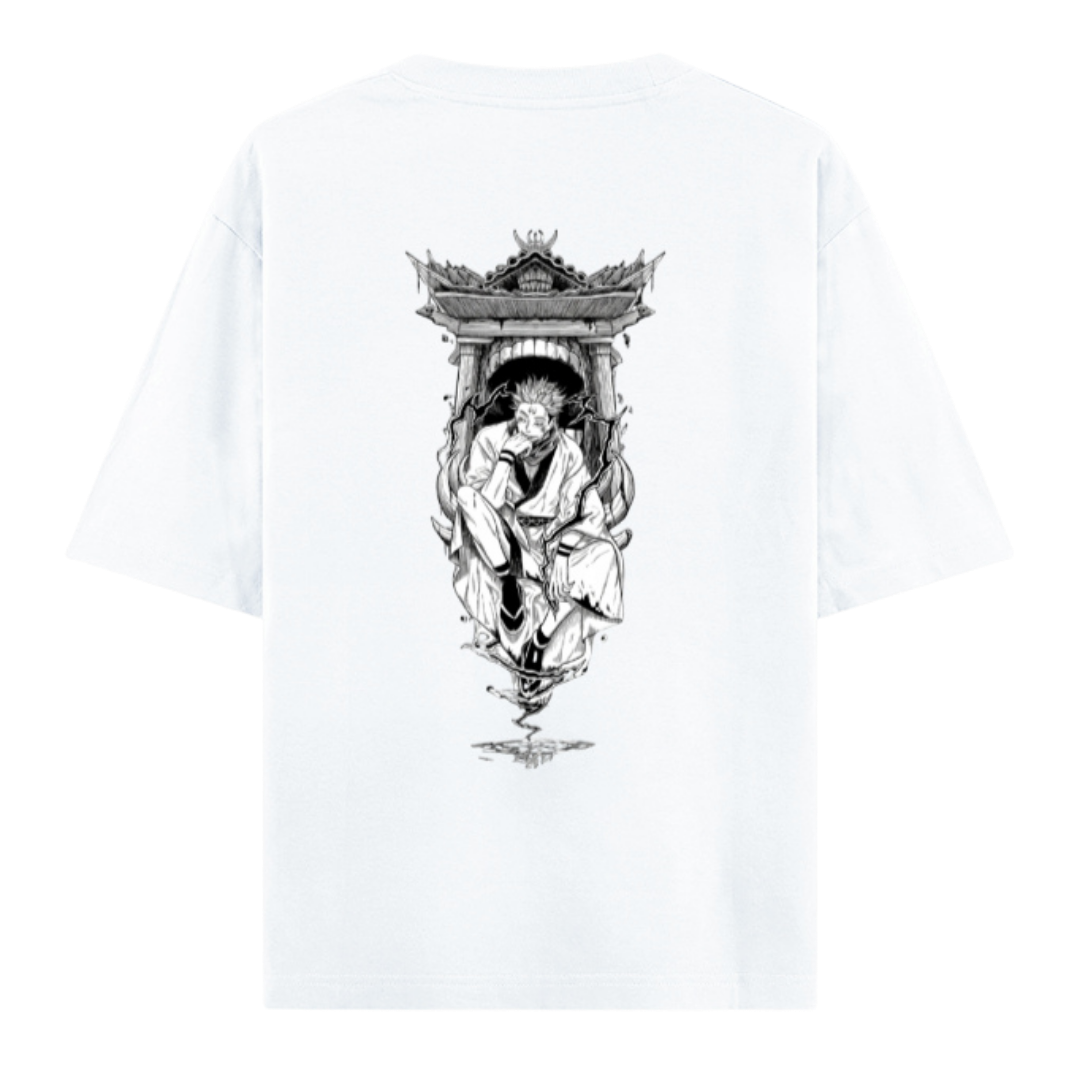 Malevolent Awakening | Sukuna Edition - The Sovereign Oversized Unisex Tee Drop