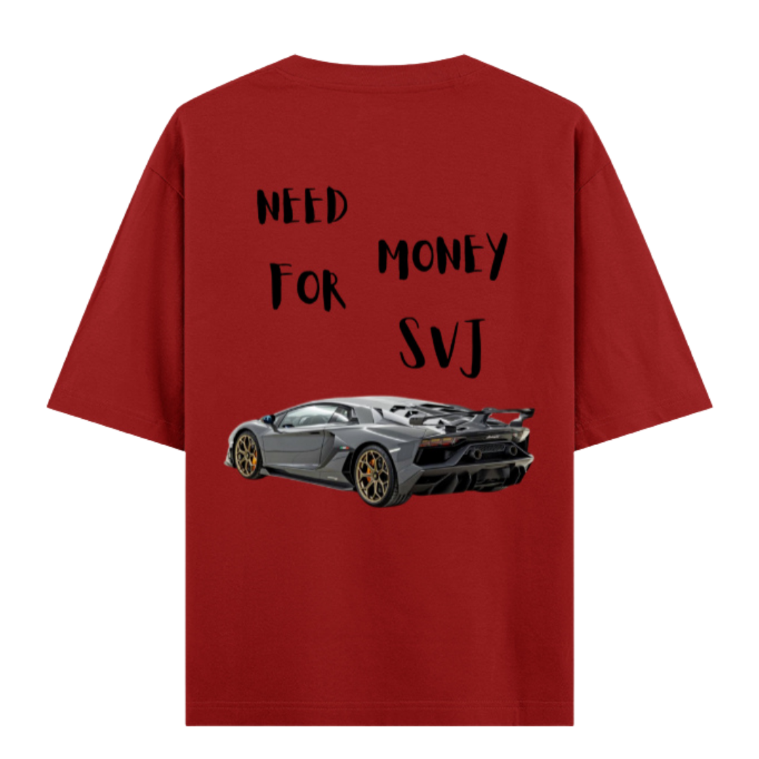 V12 Beast | Sovereign Drop Oversized Unisex Tee— Aventador SVJ Edition