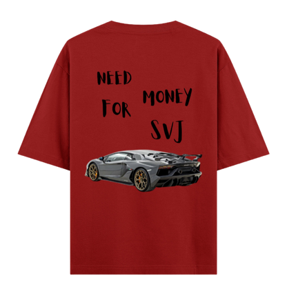 V12 Beast | Sovereign Drop Oversized Unisex Tee— Aventador SVJ Edition