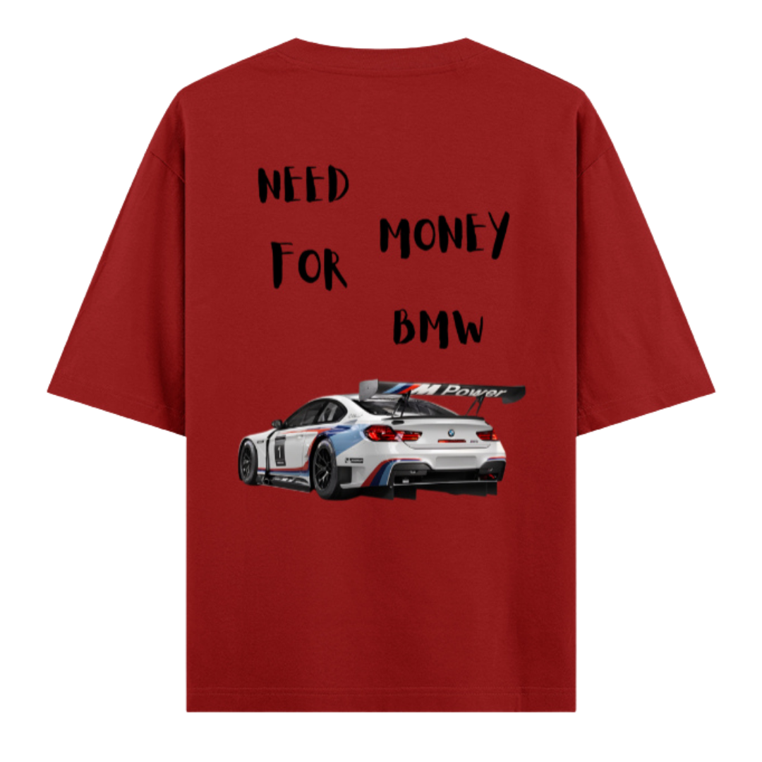 Drag King | Sovereign Drop Oversized Unisex Tee— BMW M4 Heritage Edition