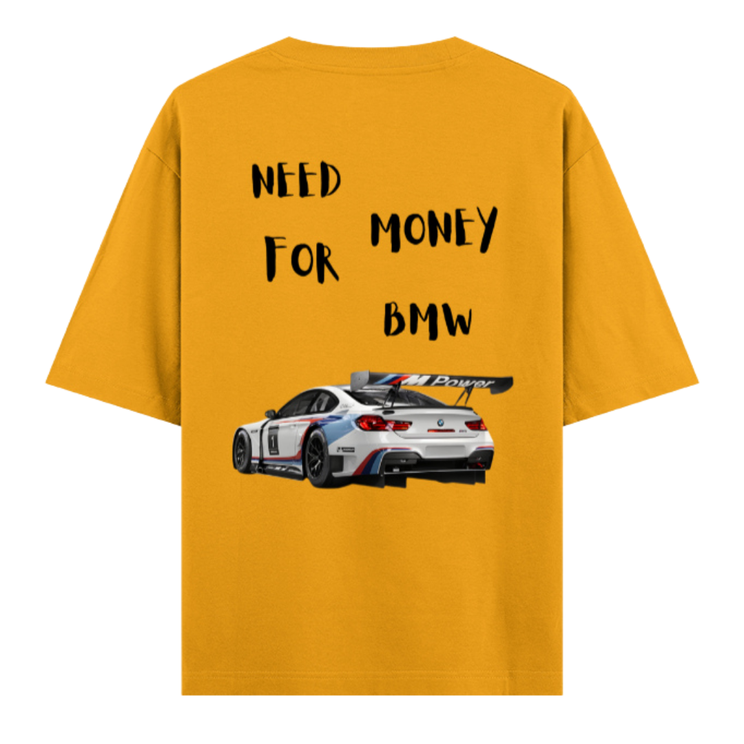Drag King | Sovereign Drop Oversized Unisex Tee— BMW M4 Heritage Edition
