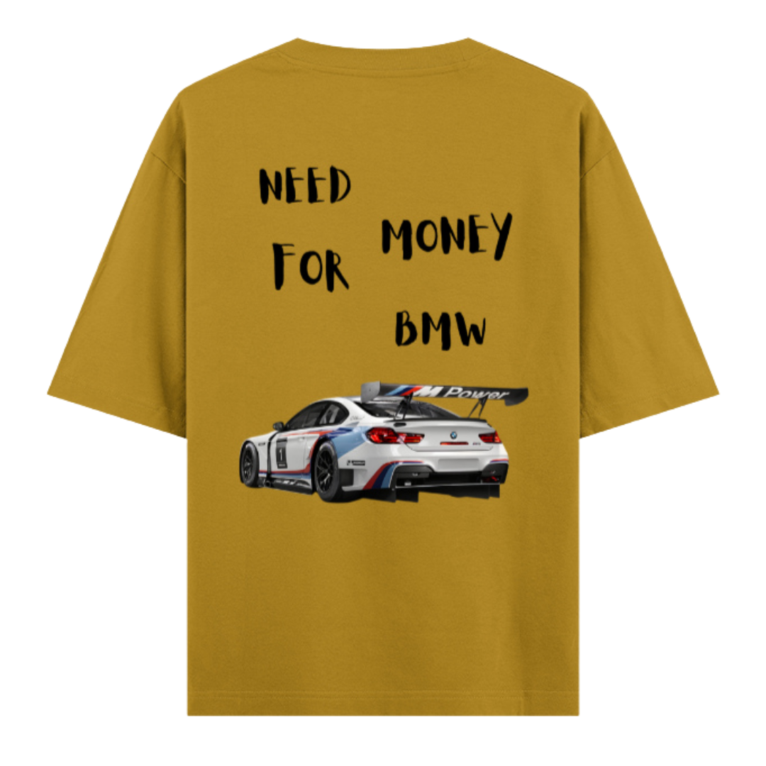 Drag King | Sovereign Drop Oversized Unisex Tee— BMW M4 Heritage Edition
