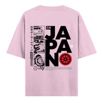 GT-R R35 "Godzilla" Japan Print Heavyweight Oversized Unisex Tee