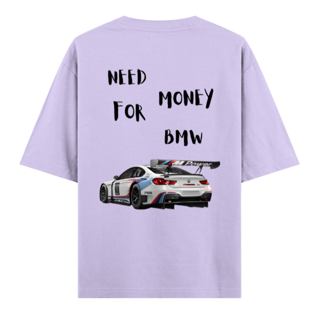 Drag King | Sovereign Drop Oversized Unisex Tee— BMW M4 Heritage Edition