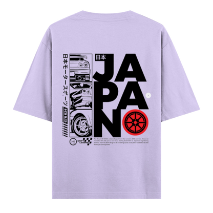 GT-R R35 "Godzilla" Japan Print Heavyweight Oversized Unisex Tee