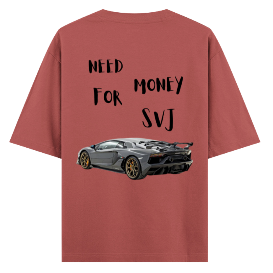 V12 Beast | Sovereign Drop Oversized Unisex Tee— Aventador SVJ Edition