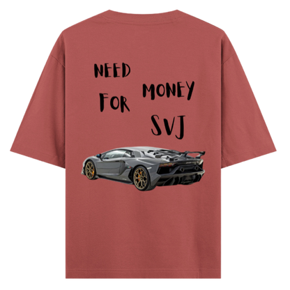 V12 Beast | Sovereign Drop Oversized Unisex Tee— Aventador SVJ Edition