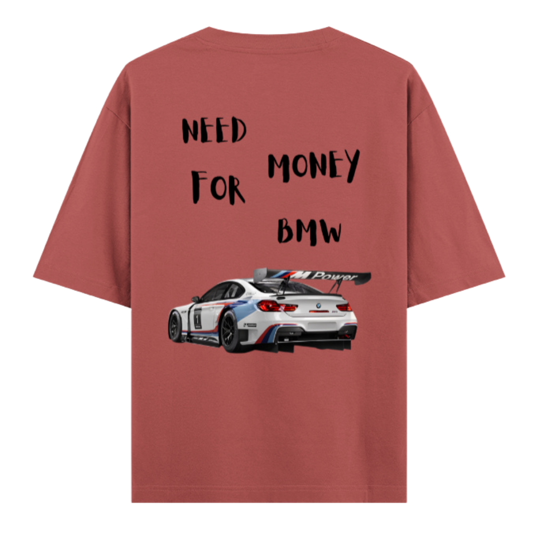Drag King | Sovereign Drop Oversized Unisex Tee— BMW M4 Heritage Edition
