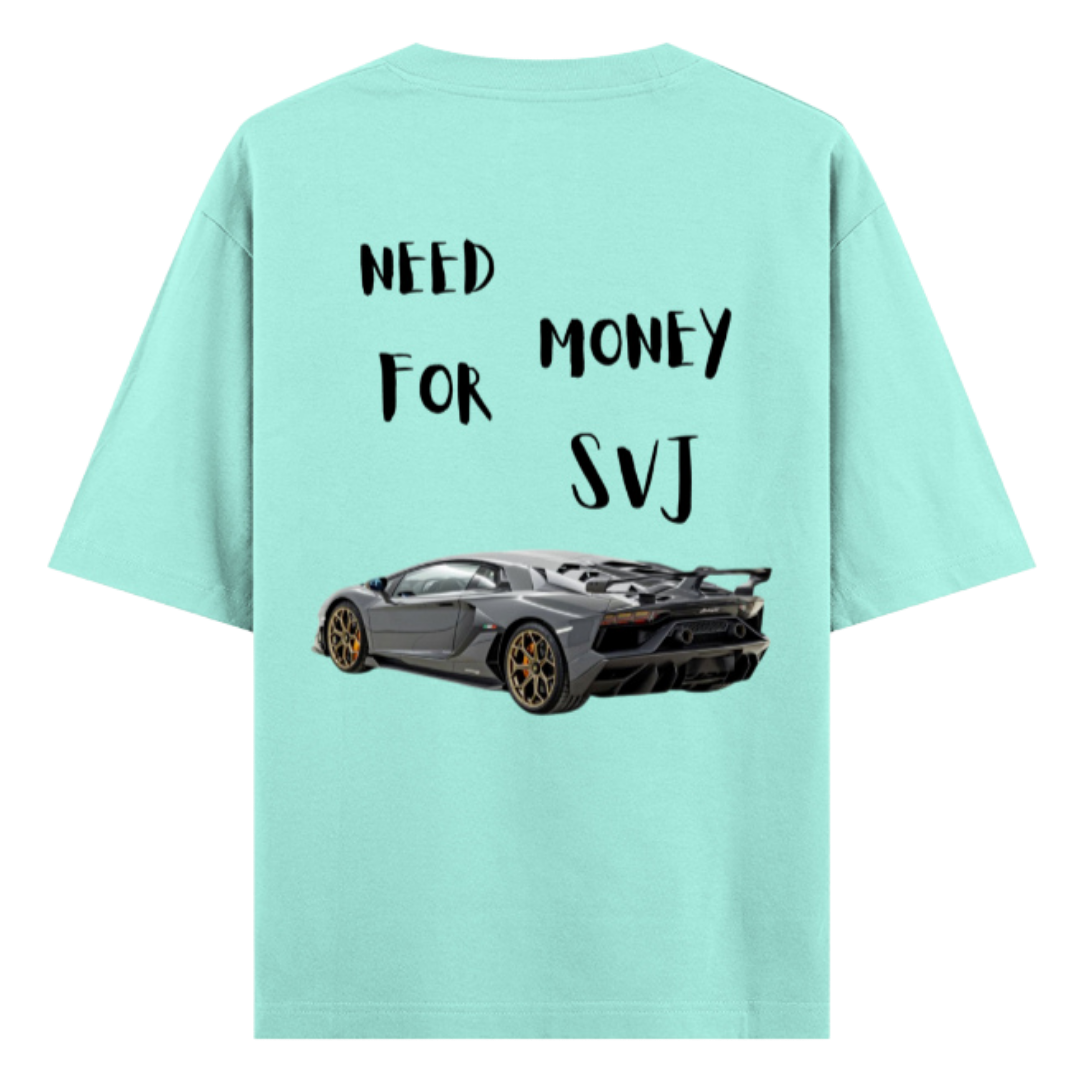 V12 Beast | Sovereign Drop Oversized Unisex Tee— Aventador SVJ Edition