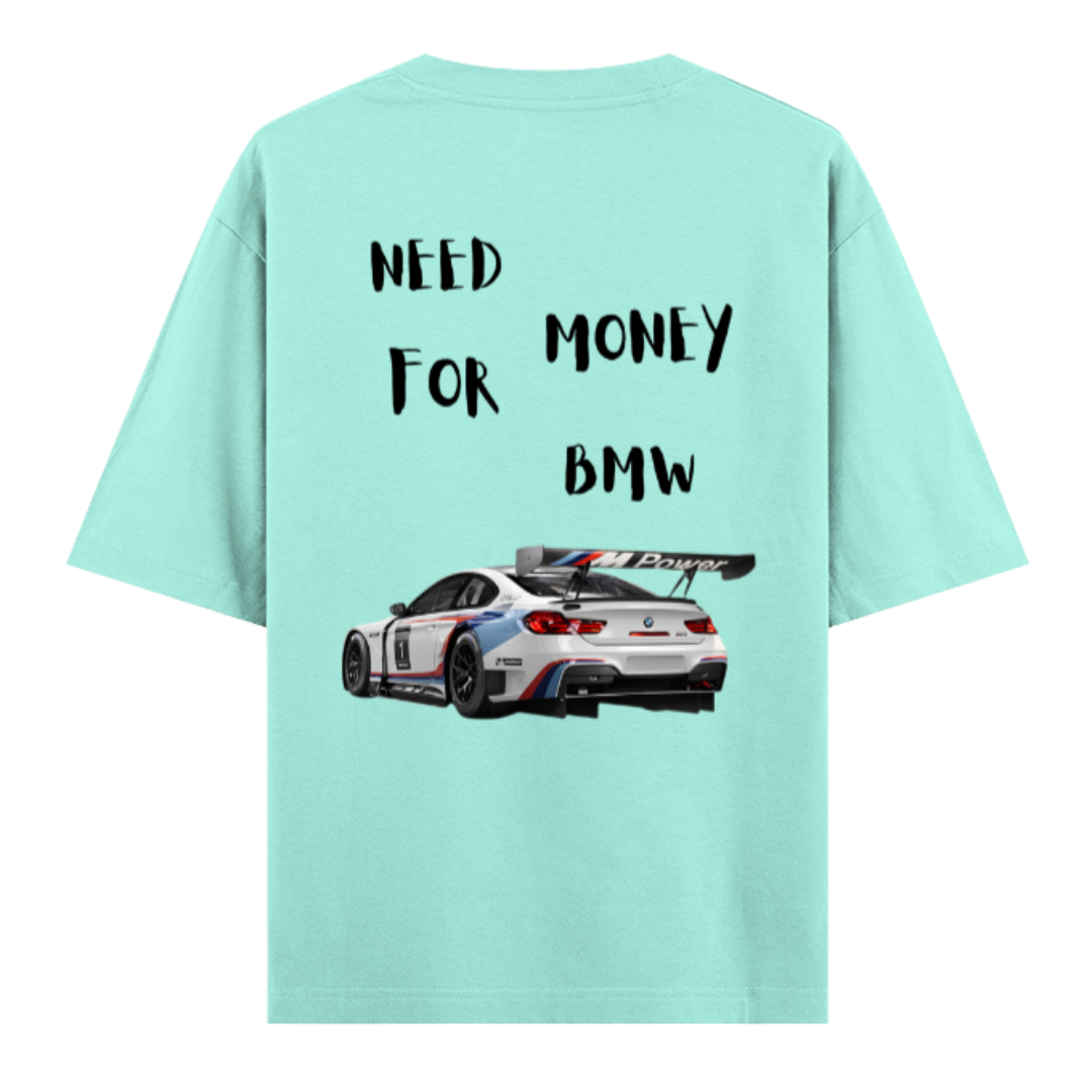Drag King | Sovereign Drop Oversized Unisex Tee— BMW M4 Heritage Edition
