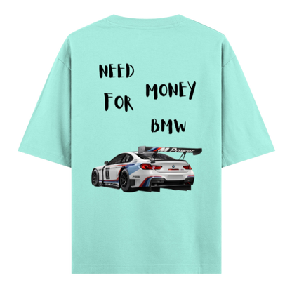 Drag King | Sovereign Drop Oversized Unisex Tee— BMW M4 Heritage Edition