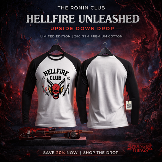 80's Hellfire Club Raglan Unisex T-shirt