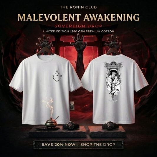 Malevolent Awakening | Sukuna Edition - The Sovereign Oversized Tee Drop