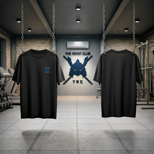 The Ronin Club Crest Cotton Stretch Sports T-Shirt – Premium Unisex Performance Tee