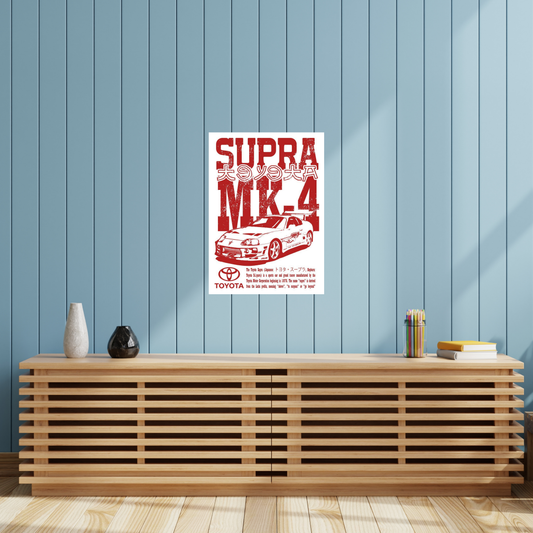 Supra MK4 Poster
